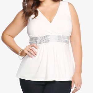 New Torrid White Top